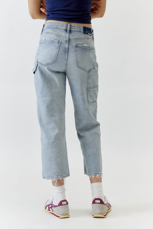 Daze Denim Sundaze Cropped High-Rise Utility Jean #1