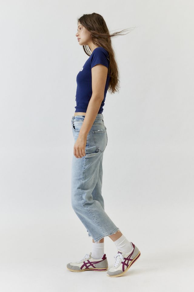 Daze Denim Sundaze Cropped High-Rise Utility Jean #3