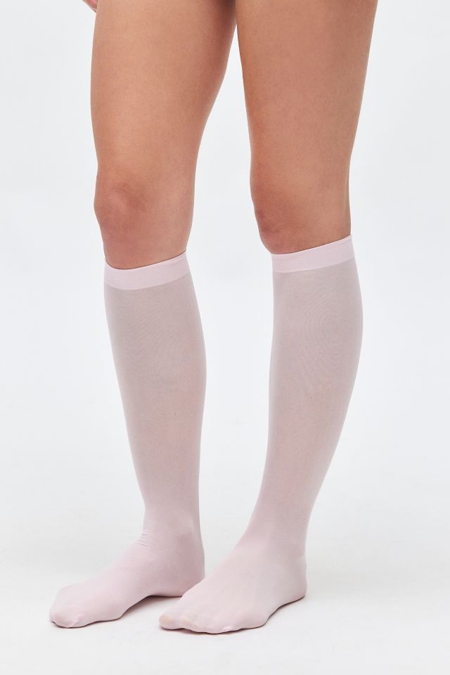 Classic Sheer Knee High Sock #1