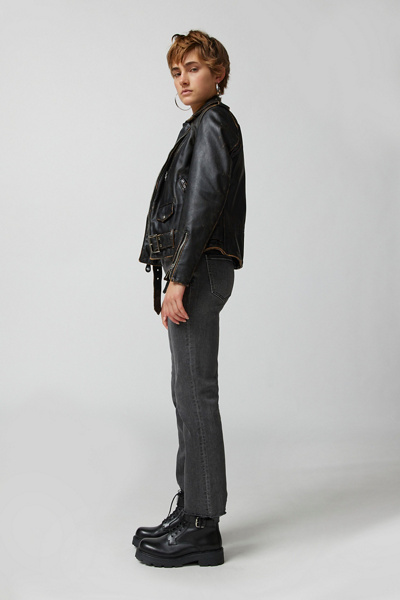 Daze Denim Shy Girl High-Waisted Cropped Flare Jean