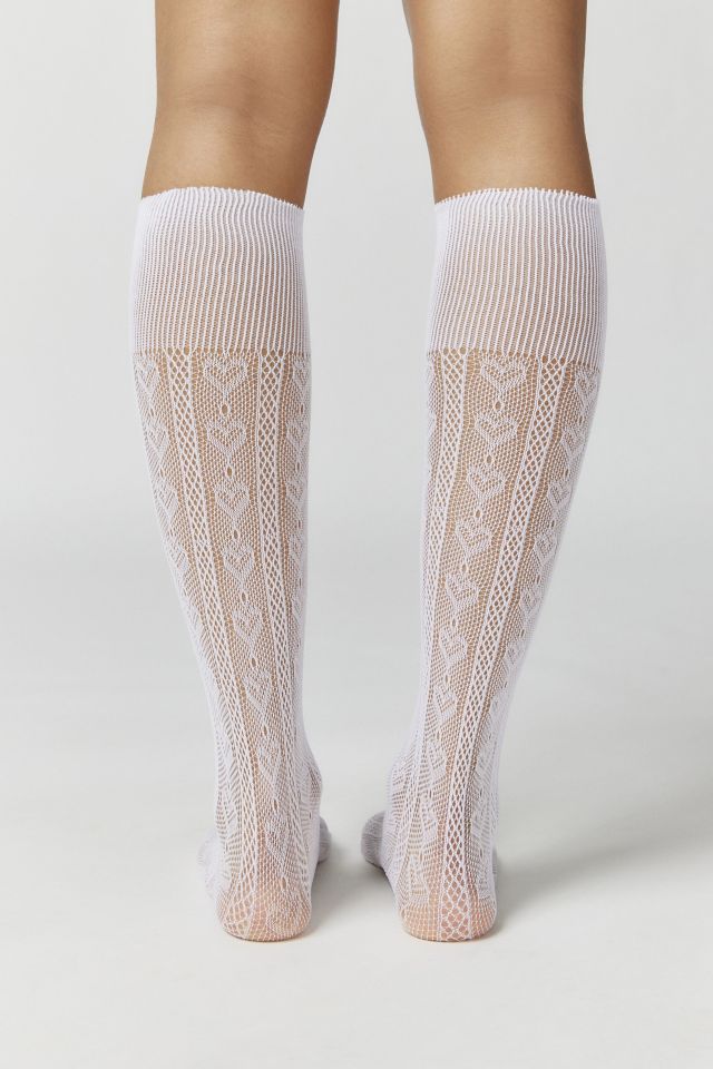 Heart Knee-High Sock #3
