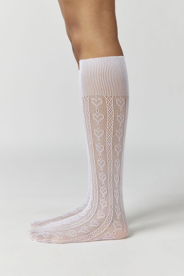 Heart Knee-High Sock #4