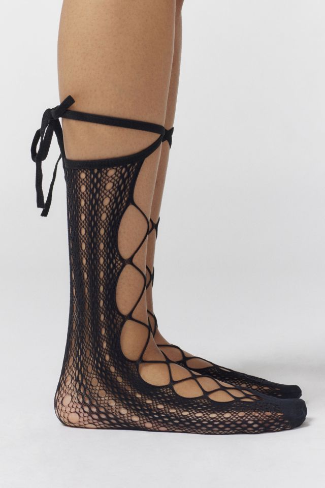 Lace-Up Crew Sock #2
