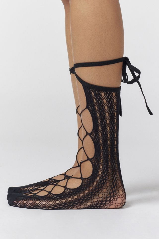 Lace-Up Crew Sock #4