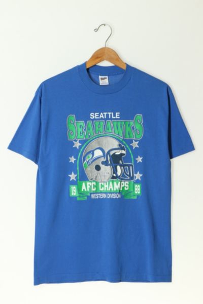 CustomCat Seattle Seahawks Vintage NFL T-Shirt White / S