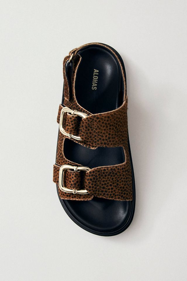 ALOHAS Harper Leather Slingback Buckled Sandal #4