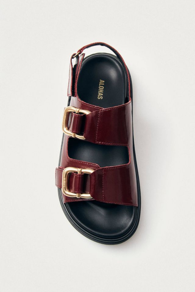 ALOHAS Harper Leather Slingback Buckled Sandal #2