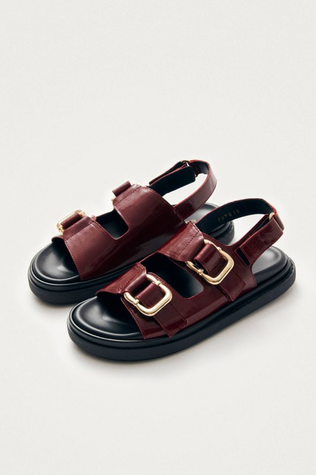 ALOHAS Harper Leather Slingback Buckled Sandal #3
