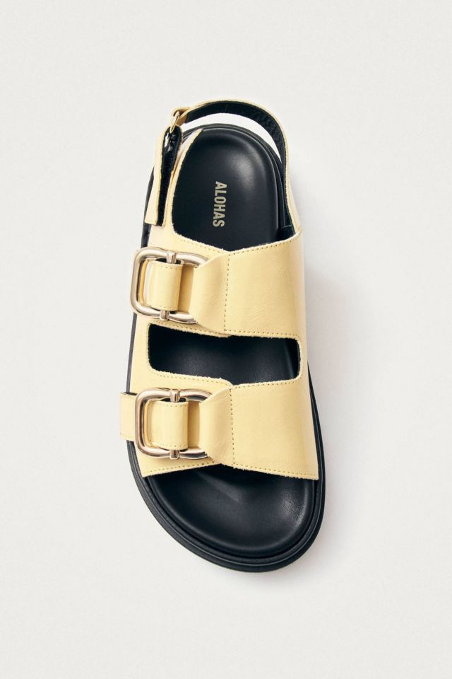 ALOHAS Harper Leather Slingback Buckled Sandal #2