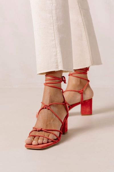 ALOHAS PALOMA SUEDE WRAP HEEL