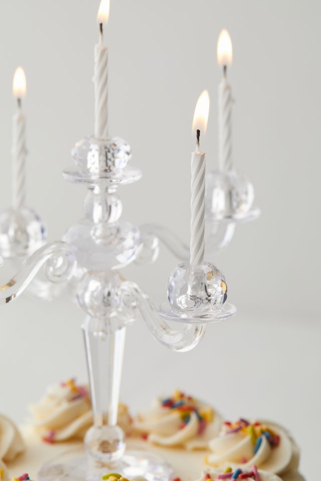 Cake Candelabra Topper & Candle Set #2
