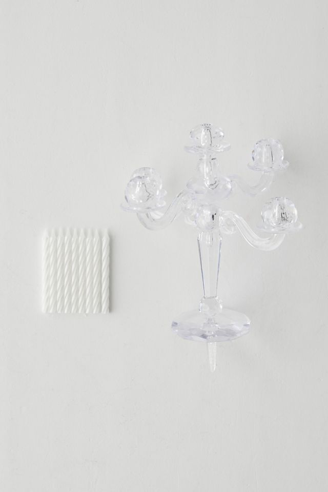 Cake Candelabra Topper & Candle Set #3