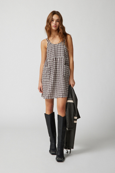 strapless open back dress Red Polka Dot Drop Waist Athletic Dress – Shop The Muse main image 1