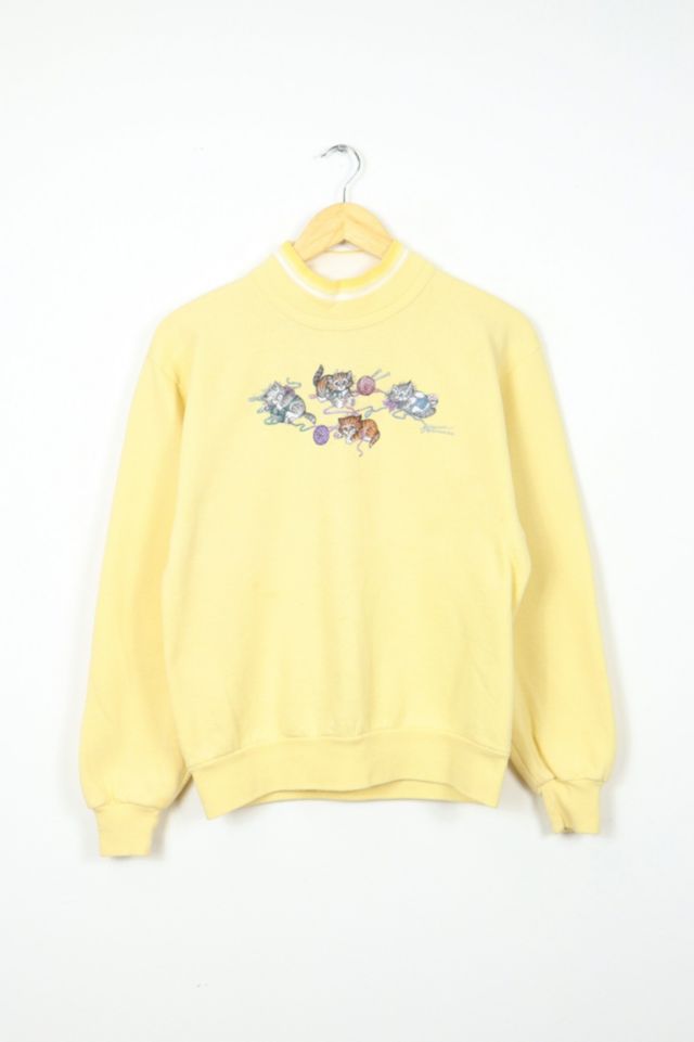 Vintage Kittens Crewneck Sweatshirt | Urban Outfitters