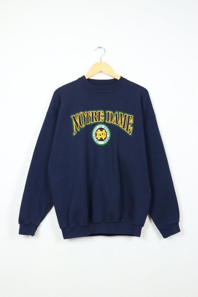 Vintage Notre Dame Crewneck Sweatshirt | Urban Outfitters