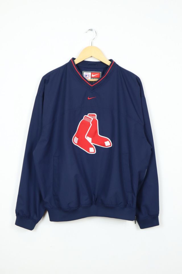 Nike red hot sale sox windbreaker