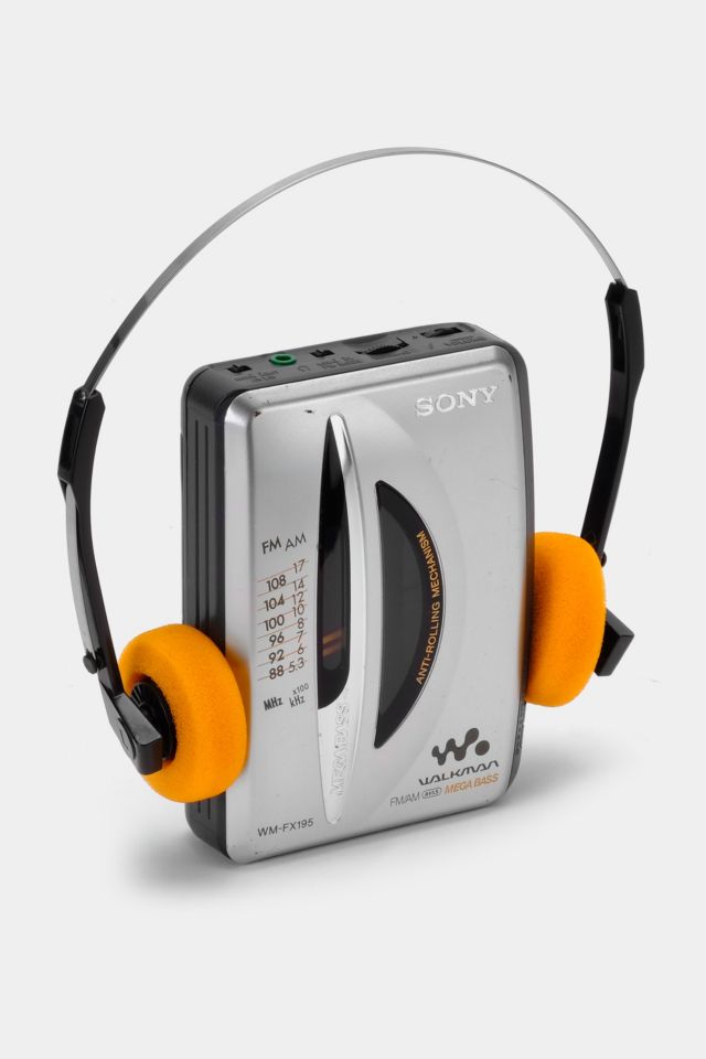 Sony Walkman WM-FX195 AM/FM Portable Cassette Player Refurbished