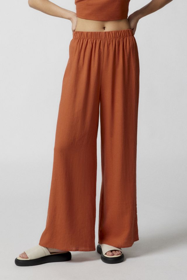 Pantalon De Plage Ample En Lin Fabriqué À LA Urban Renewal #1