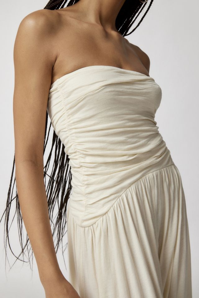Out From Under Iris Ruched Strapless Jumpsuit #1