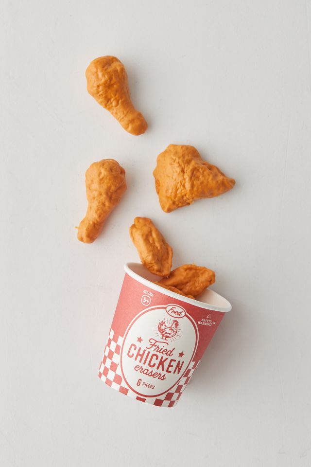 Fried Chicken Eraser Set #1
