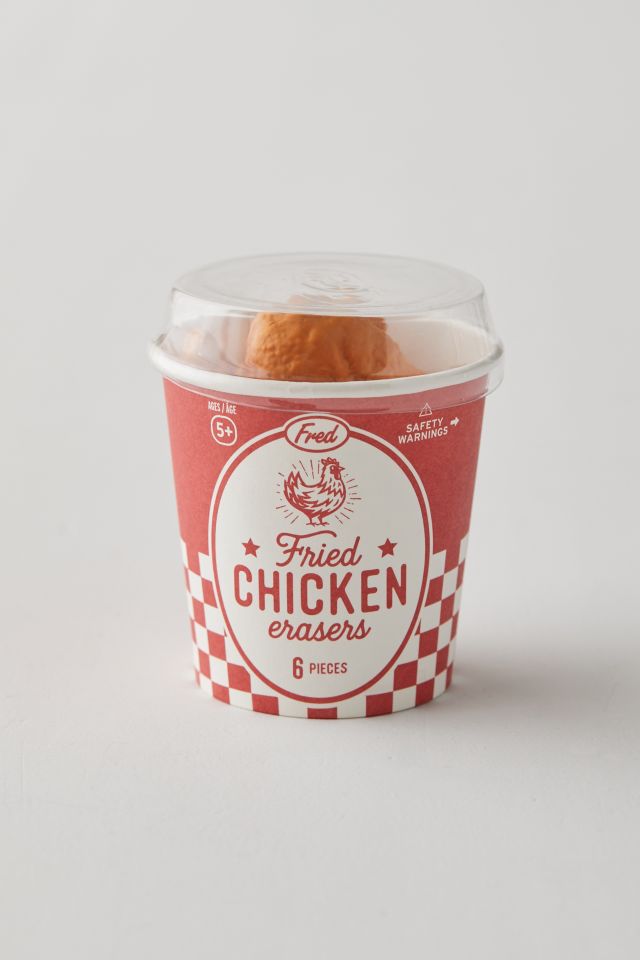 Fried Chicken Eraser Set #2