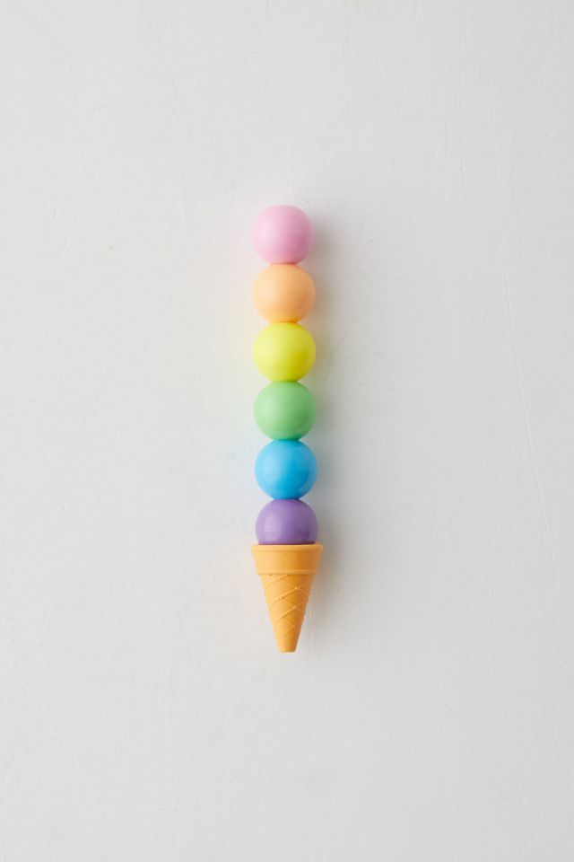 Stackable ice cream crayon set urban outfitters canada