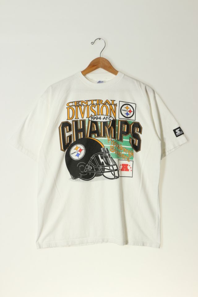 Vintage 1994 NFL Central Division Champs Pittsburgh Steelers T