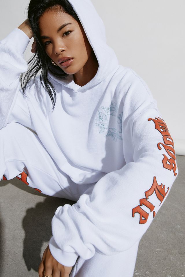 Urban outfitters hotsell white hoodie