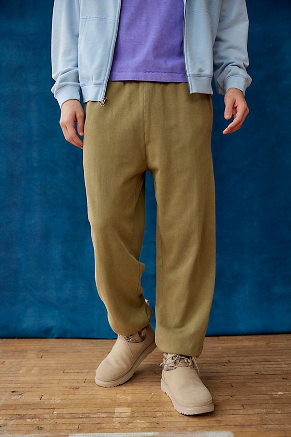 Bdg Bonfire French Terry Jogger Sweatpant In Olive, Men's At Urban Outfitters