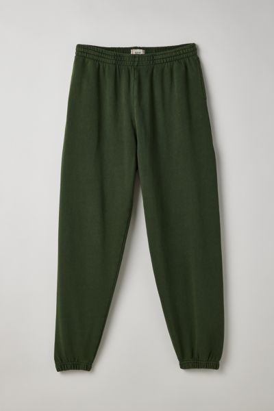 Bdg Bonfire French Terry Sweatpant In Dark Green