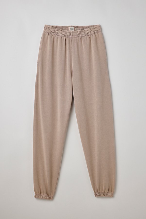 Bdg Bonfire French Terry Jogger Sweatpant In Berry