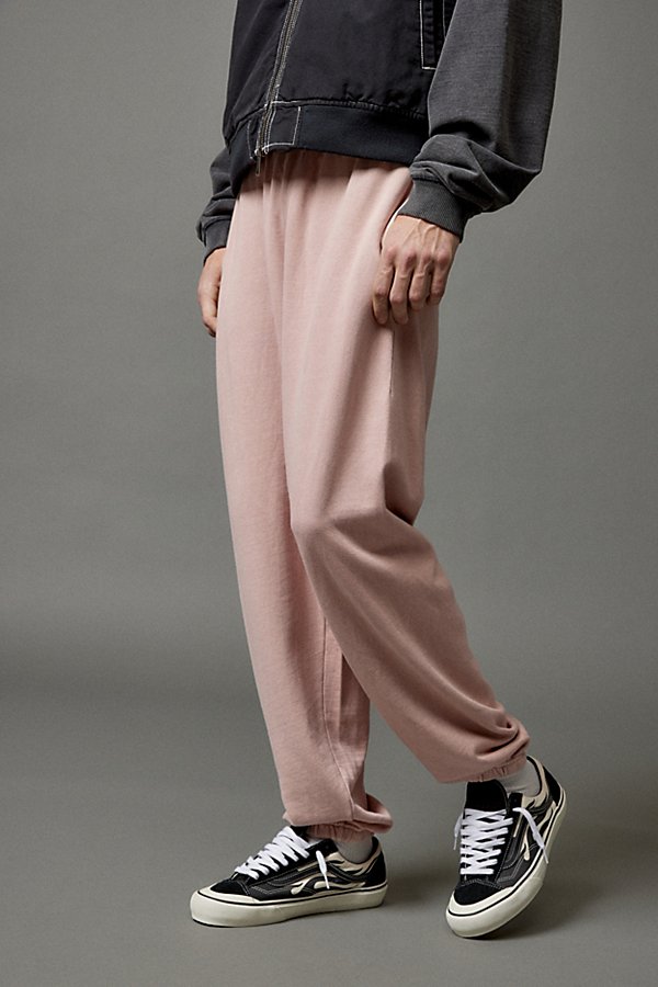 Bdg Bonfire French Terry Jogger Sweatpant In Rose At Urban Outfitters