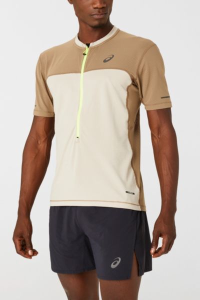 ASICS  Fujitrail Performance Zip Up T Shirt
