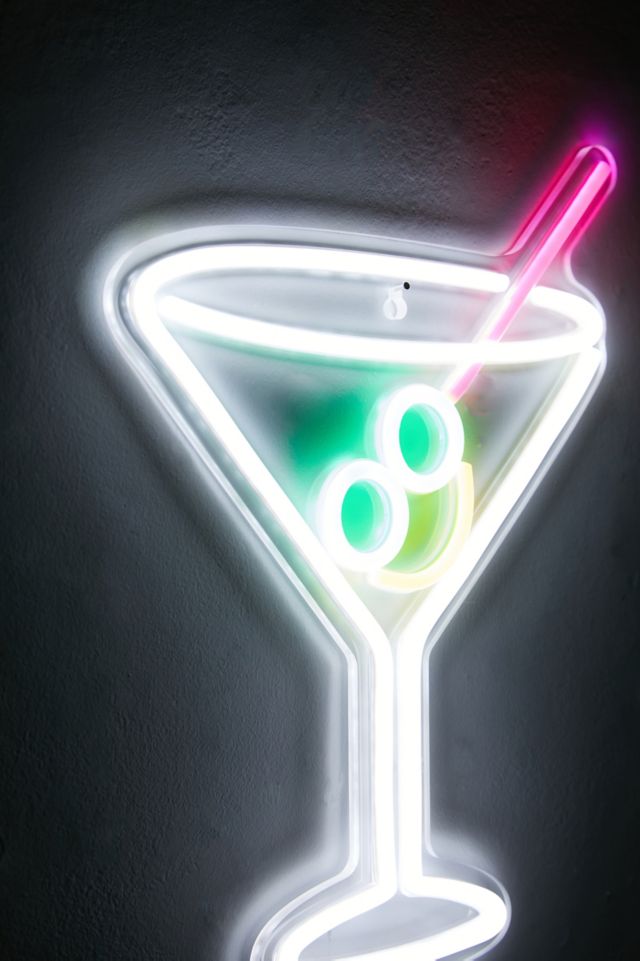 Martini Neon Sign #3
