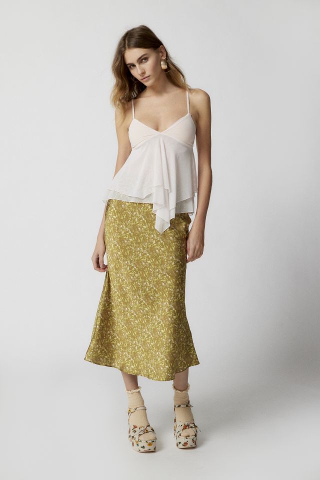 UO Lucia Mesh Babydoll Cami #1