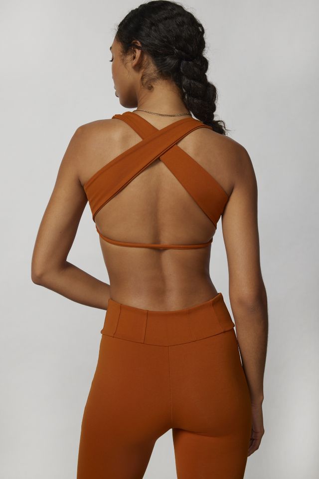 Criss-Cross Bra Orange