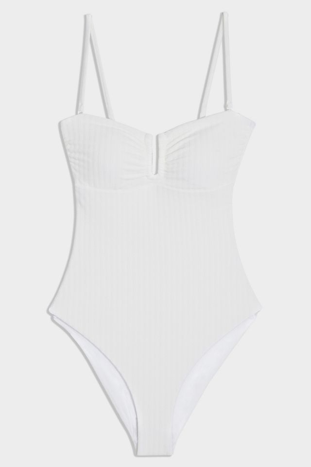 Onia Pauline Terry Cloth One-Piece Swimsuit | Urban Outfitters