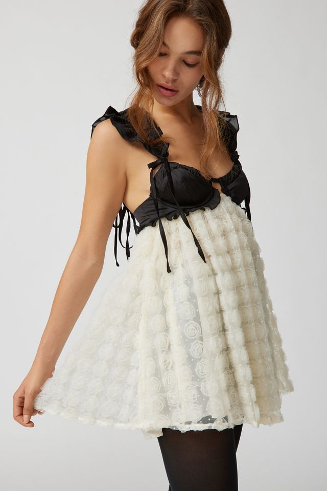For Love & Lemons Babydoll Mini Dress