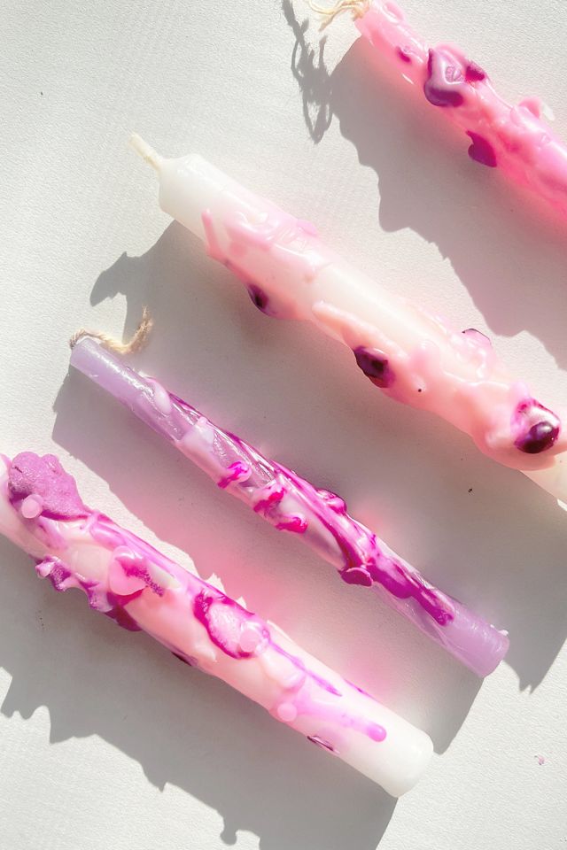 Love Dose Blushed Celebration Candles Urban Outfitters