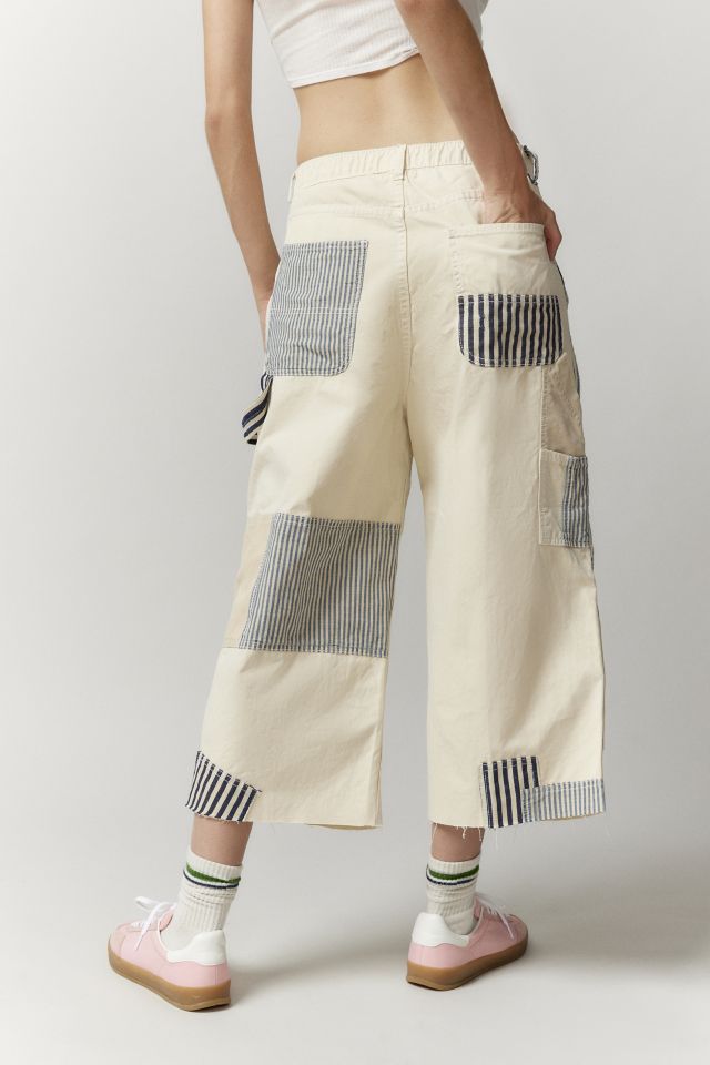 BDG Meg Patchwork Cropped Carpenter Pant #3