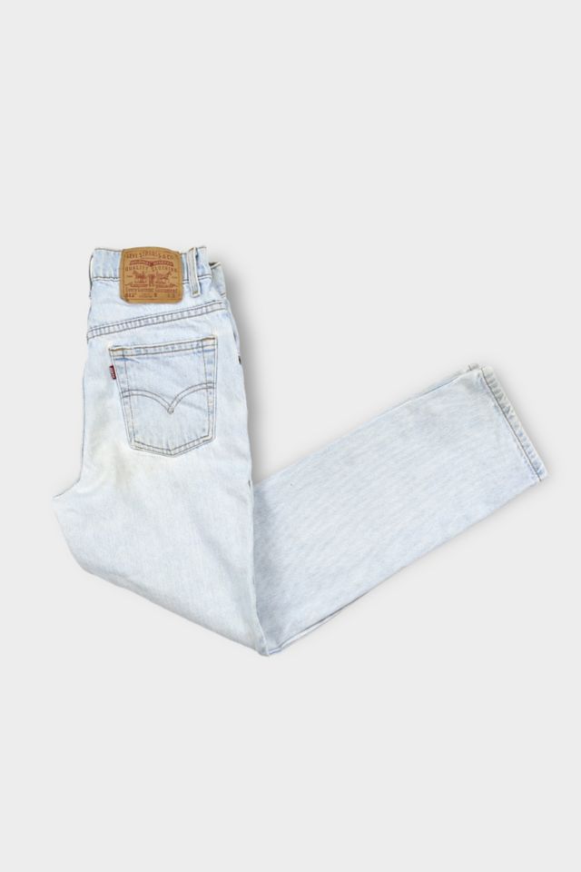 Levis 512 high waisted jeans best sale