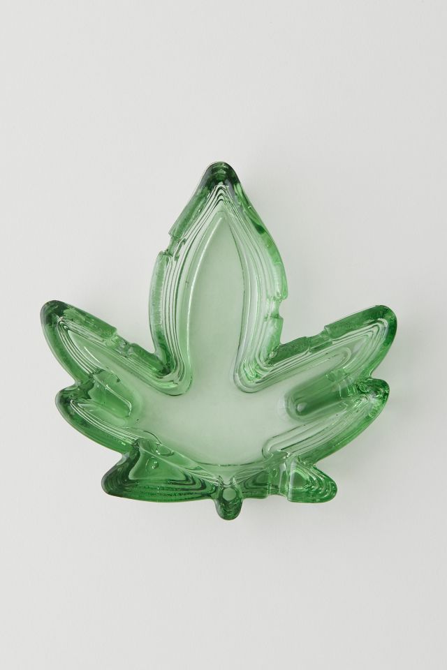Cendrier en Verre Happy Leaf #1