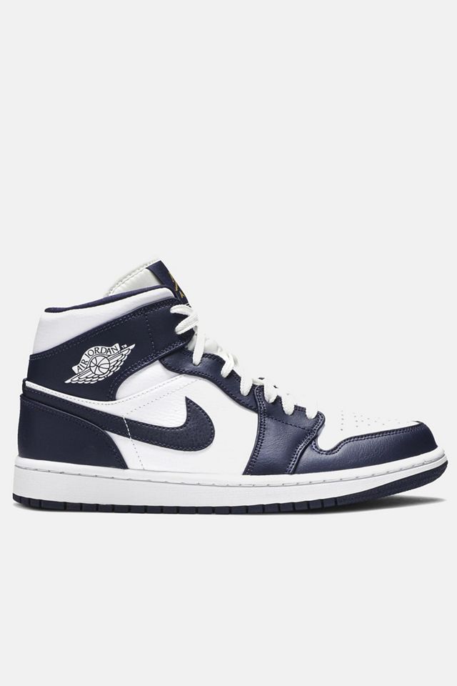 Nike Air Jordan 1 Mid 'Obsidian' Sneakers 554724174 Urban Outfitters