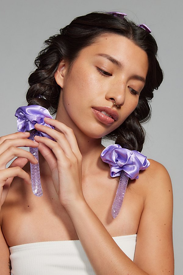 Urban Outfitters Bunnies Hair Gelcurler️ Express Curl Kit In Lavender At