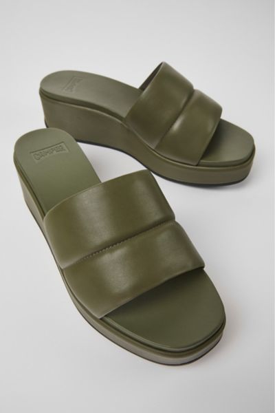 Camper Misia Sandalen In Dark Green