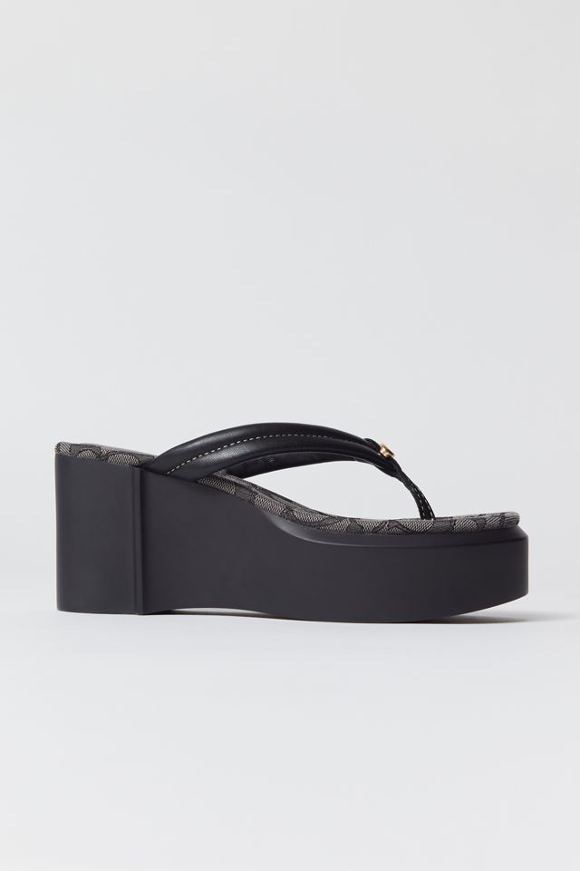 Vintage Coach Platform Sandal | Urban Outfitters display picture 1