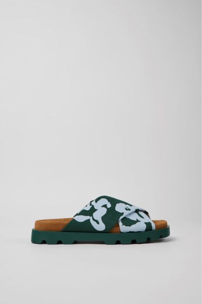 Camper Brutus 35mm Sandals In Dark Green