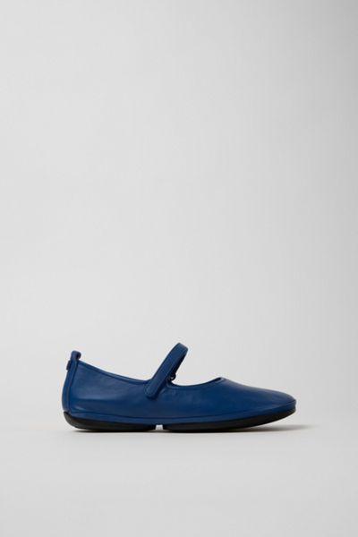 Camper Right Nina Leather Lace-Up Ballerina Flat | Urban Outfitters