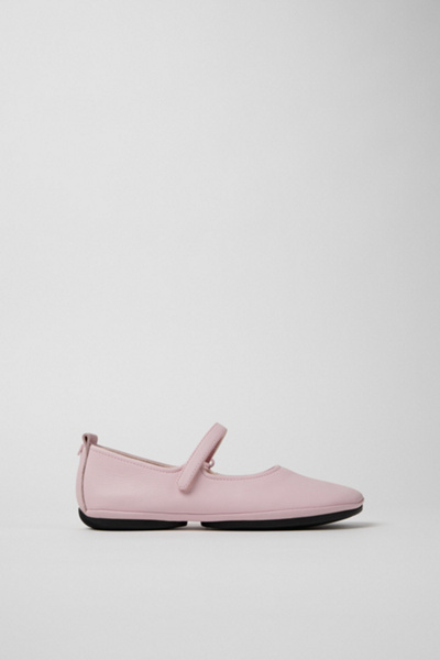 Camper Right Nina Leather Flats In Pink, Women's At Urban Outfitters