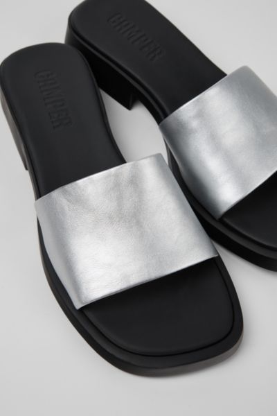 Camper Flat Sandals  Woman Color Grey In Grey